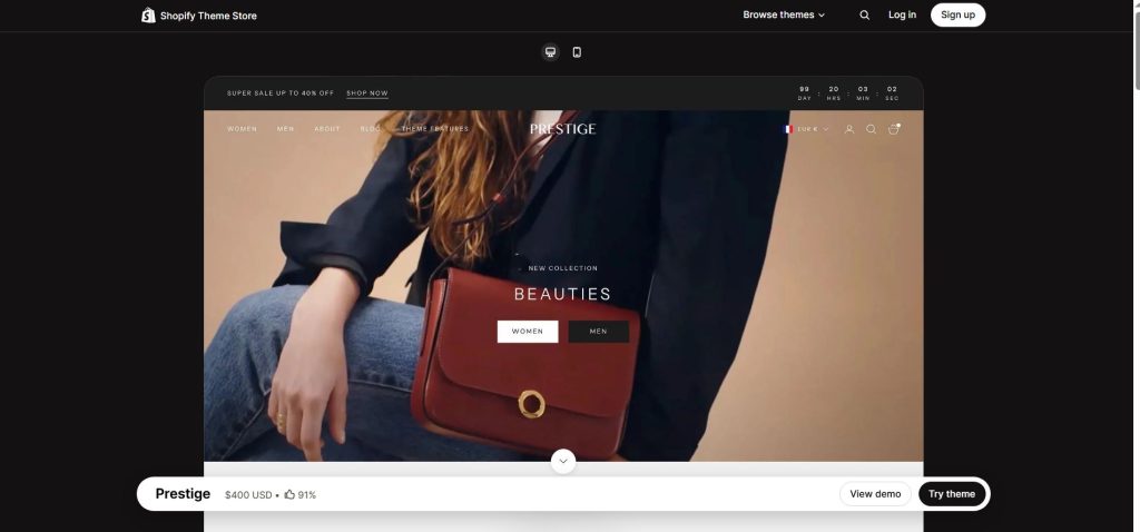 Shopify theme